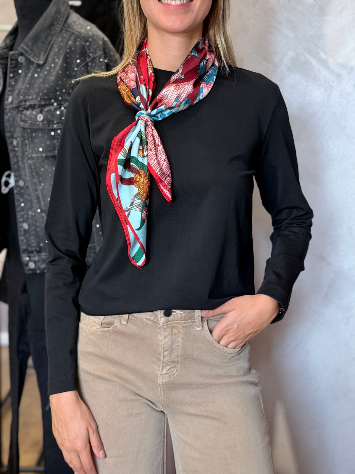 MAGLIONE DONNA IN MISTO COTONE